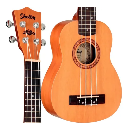 UKULELE SHELBY SOPRANO TOBACO SU21M STNT