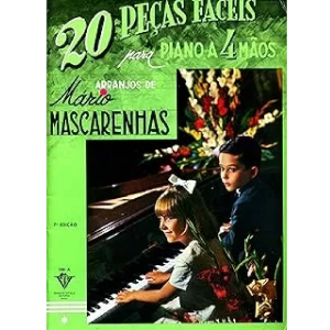 20 PECAS FACEIS PIANO A 4 MAOS MARIO MASCARENHAS