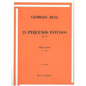 25 PEQUENOS ESTUDOS GEORGES BULL RICORDI