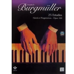 BURGMULLER 25 ESTUDOS OPUS 100 C/CD