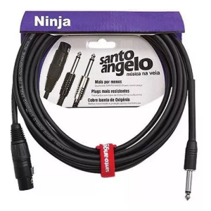 CABO MICROFONE NINJA HG 20 6,10 M SANTO ANGELO