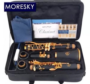 CLARINETE MORESKY SIB CHAVES DOURADAS