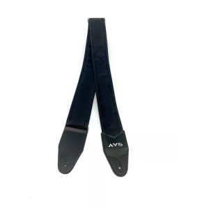 CORREIA NYLON ALMOFADADA 7CM PRETA AVS