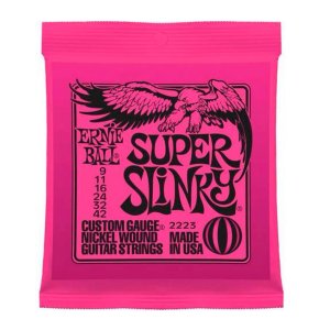 ENCORDOAMENTO GUITARRA SLINKY 2223 09 ERNIE BALL