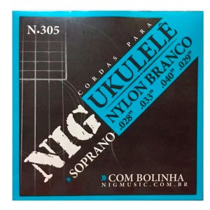 ENCORDOAMENTO UKULELE SOPRANO N305 NIG