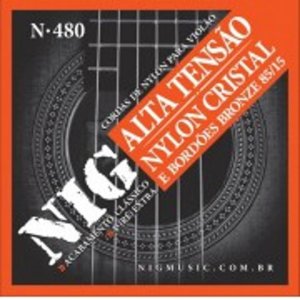 ENCORDOAMENTO VIOLAO N480 NYLON ALTA TENSAO NIG