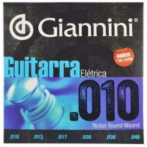 ENCORDOAMENTO GUITARRA GEEGST 010 GIANNINI