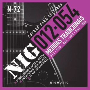 ENCORDOAMENTO GUITARRA N72 012 NIG