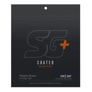ENCORDOAMENTO VIOLAO AO 010 BRONZE FOSFORO COATED SG