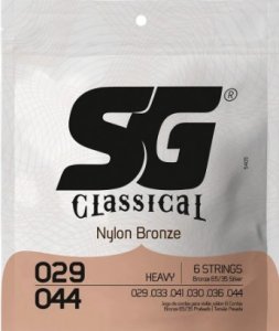 ENCORDOAMENTO VIOLAO NY 65 35 TENSAO ALTA SG