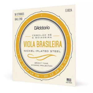 ENCORDOAMENTO VIOLA BRASILEIRA RE EJ82 A DADDARIO