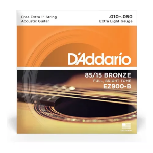 ENCORDOAMENTO VIOLO EJ 15 B DADDARIO 010 PHOSPHOR BRONZE