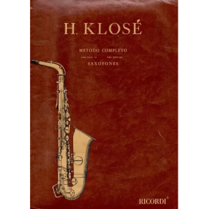KLOSE METODO COMPLETO P/ SAXOFONE