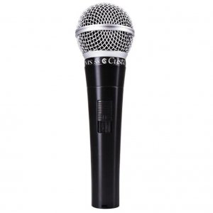 MICROFONE CUSTOM SOUND CSMS 58  PRETO C/ FIO