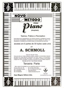 NOVO METODO PARA PIANO PARTE III SCHMOLL