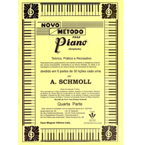 NOVO METODO PARA PIANO PARTE IV SCHMOLL