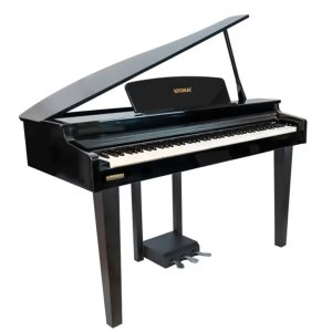PIANO DE CAUDA DIGITAL TOKAI TP 200C PRETO BRILHO