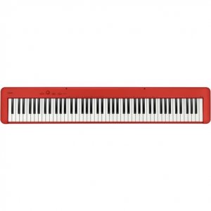 PIANO DIGITAL CASIO CDP S160 VERMELHO