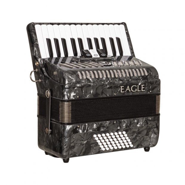 ACORDEON EAGLE 48 BAIXOS PRETO