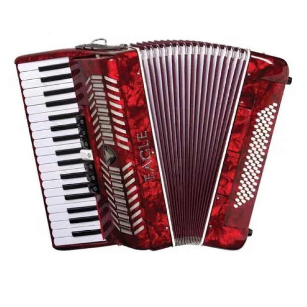 ACORDEON EAGLE 80 BAIXOS VERMELHO