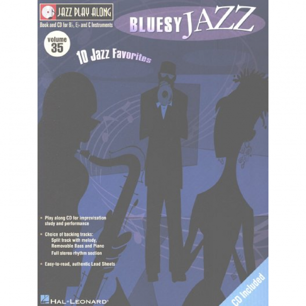 BLUESY JAZZ 10 JAZZ FAVORITES HAL LEONARD