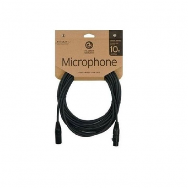 CABO MICROFONE PW CMIC10 3,05 M (XLR-XLR) PLANET WAVES