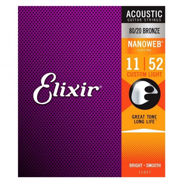 ENCORDOAMENTO VIOLAO AO 011 11027 ELIXIR