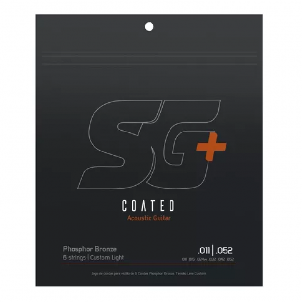 ENCORDOAMENTO VIOLAO AO 011 BRONZE FOSFORO COATED SG