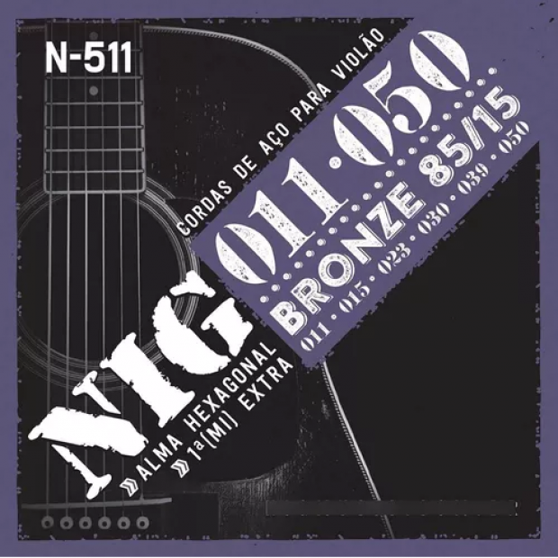 ENCORDOAMENTO VIOLAO N511 AO 011 NIG