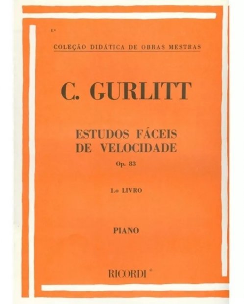 ESTUDOS FACEIS DE VELOCIDADE OP 83 VOLUME 1