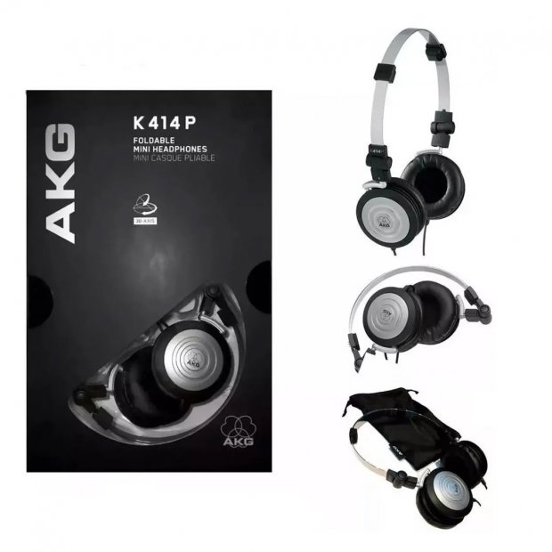 FONE DE OUVIDO AKG K414 PRETO