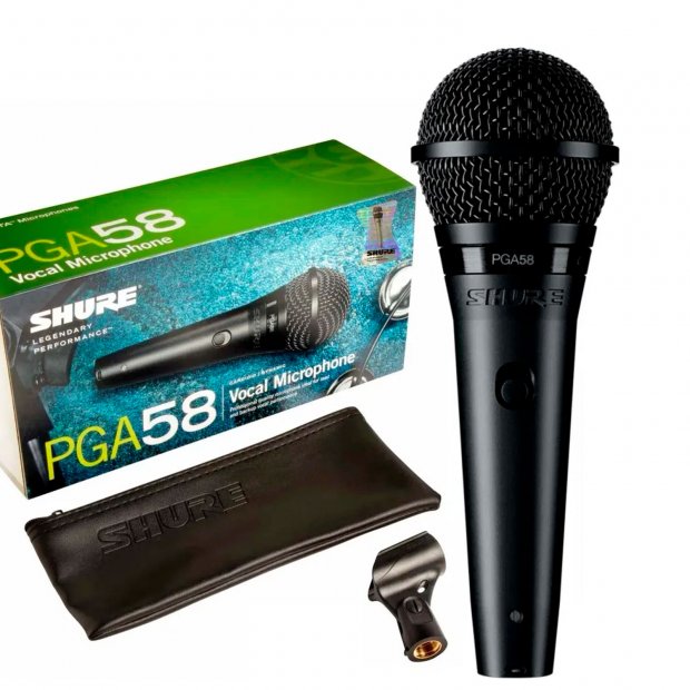 KIT MICROFONE SHURE PGA58 BTS