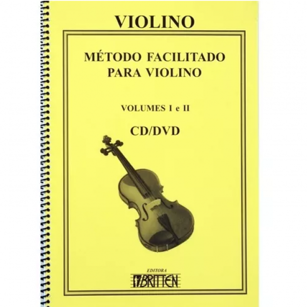 METODO FACILITADO VIOLINO CD/DVD NELSON GAMA