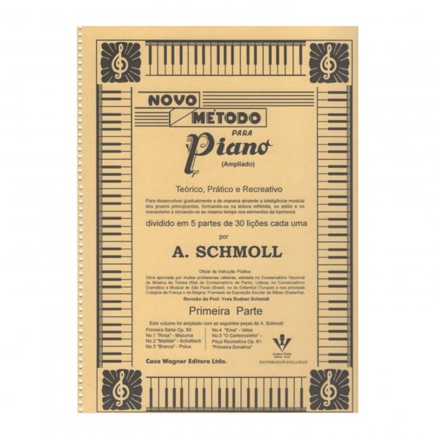 NOVO METODO PARA PIANO PARTE I SCHMOLL