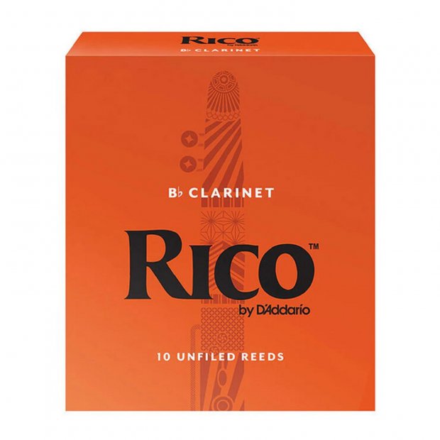 PALHETA CLARINETE 2 RICO REEDS (UNIDADE)