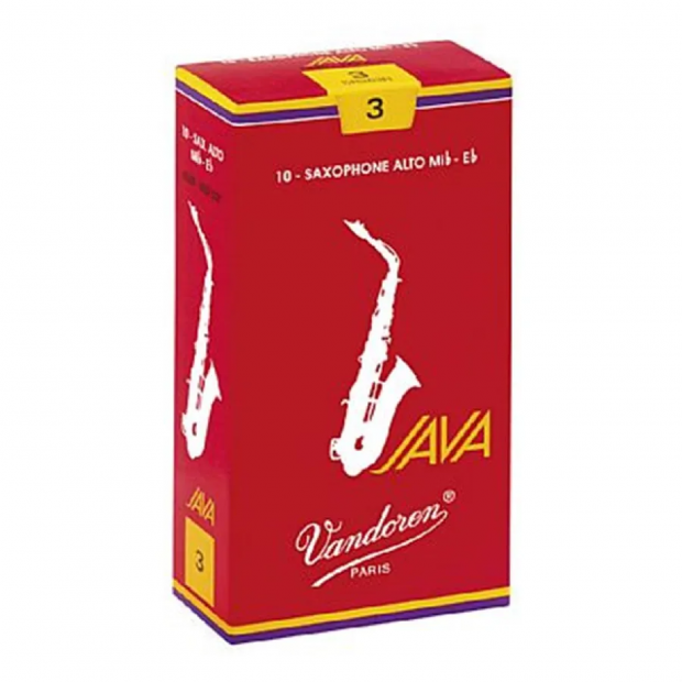 PALHETA SAX ALTO 3 VANDOREN JAVA RED