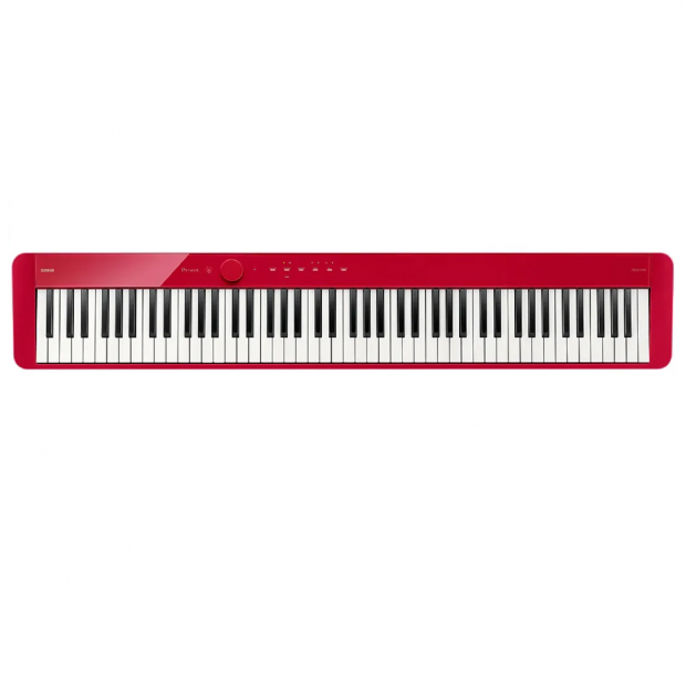 PIANO DIGITAL CASIO PRIVIA PX S1100 VERMELHO