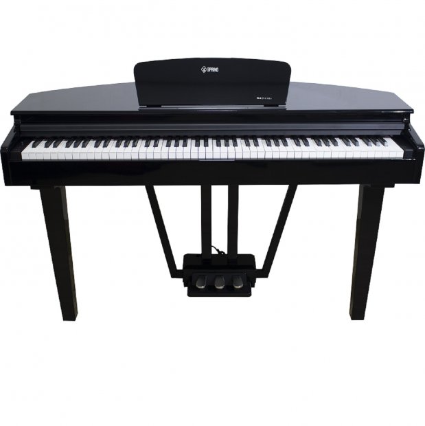 PIANO DIGITAL SPRING VERSI PD-A PRETO