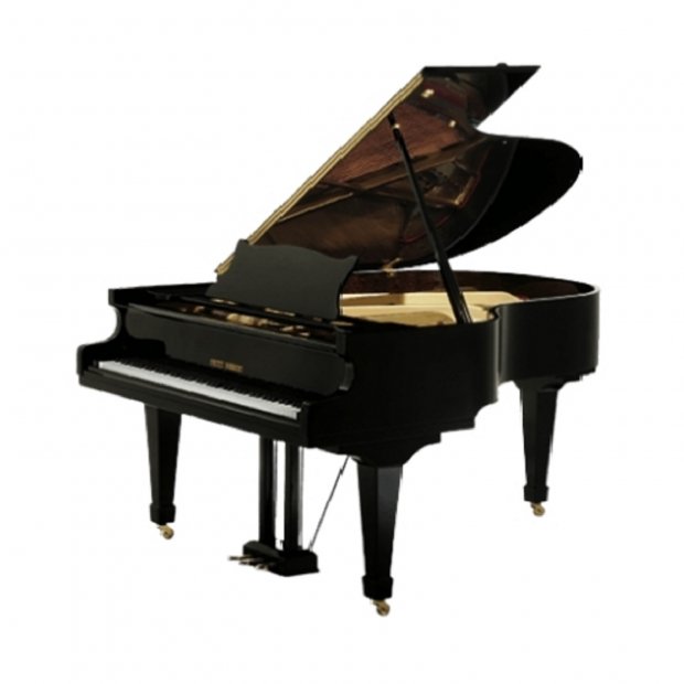 PIANO FRITZ DOBBERT 1/2 CAUDA C-188 PRETO