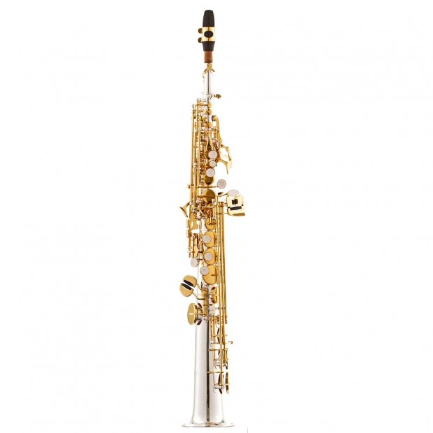 SAX SOPRANO HOYDEN PRATA/DOURADO HSS-25PG