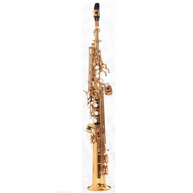 SAX SOPRANO ZELLMER LAQUEADO MIB