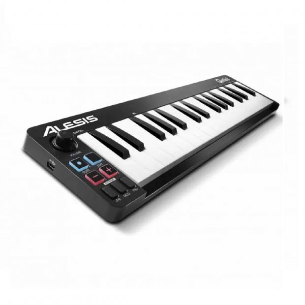 TECLADO CONTROLADOR ALESIS MIDI QMINI 32 TECLAS