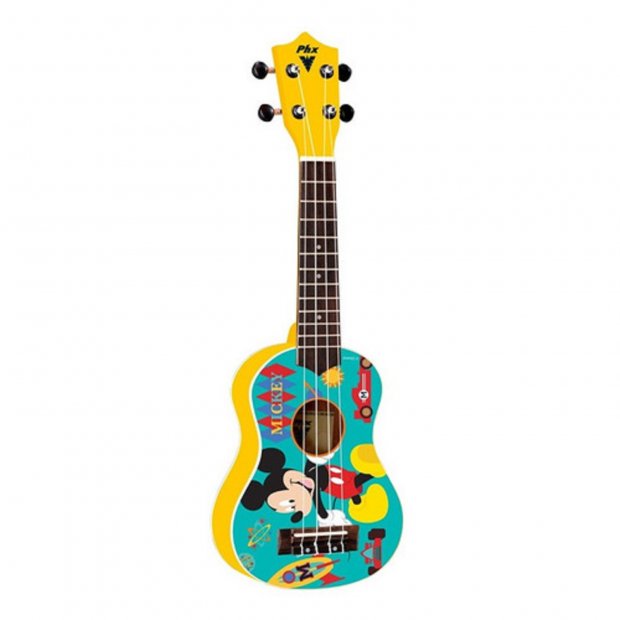 UKULELE SOPRANO PHX MICKEY YELLOW UKP - MK1